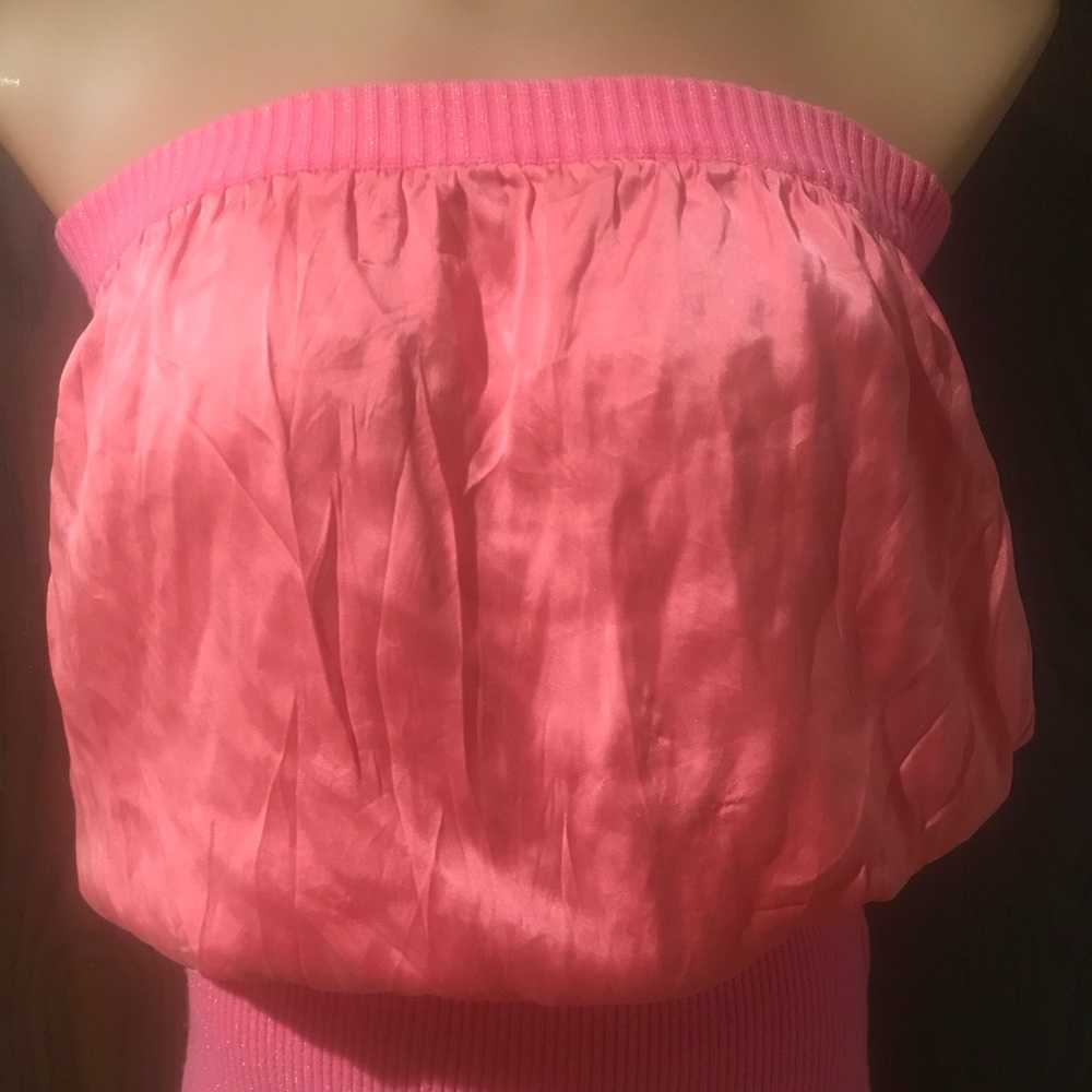 Metallic paradise pink halter